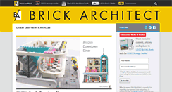 Desktop Screenshot of brickarchitect.com